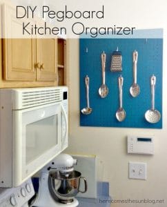 Pegboard-Kitchen-Organizer