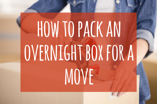 how to pack an overnight box