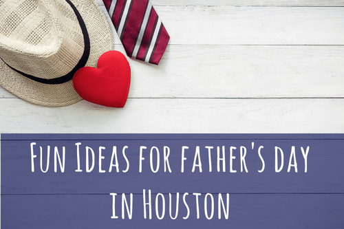 father's day in houston. tie hat