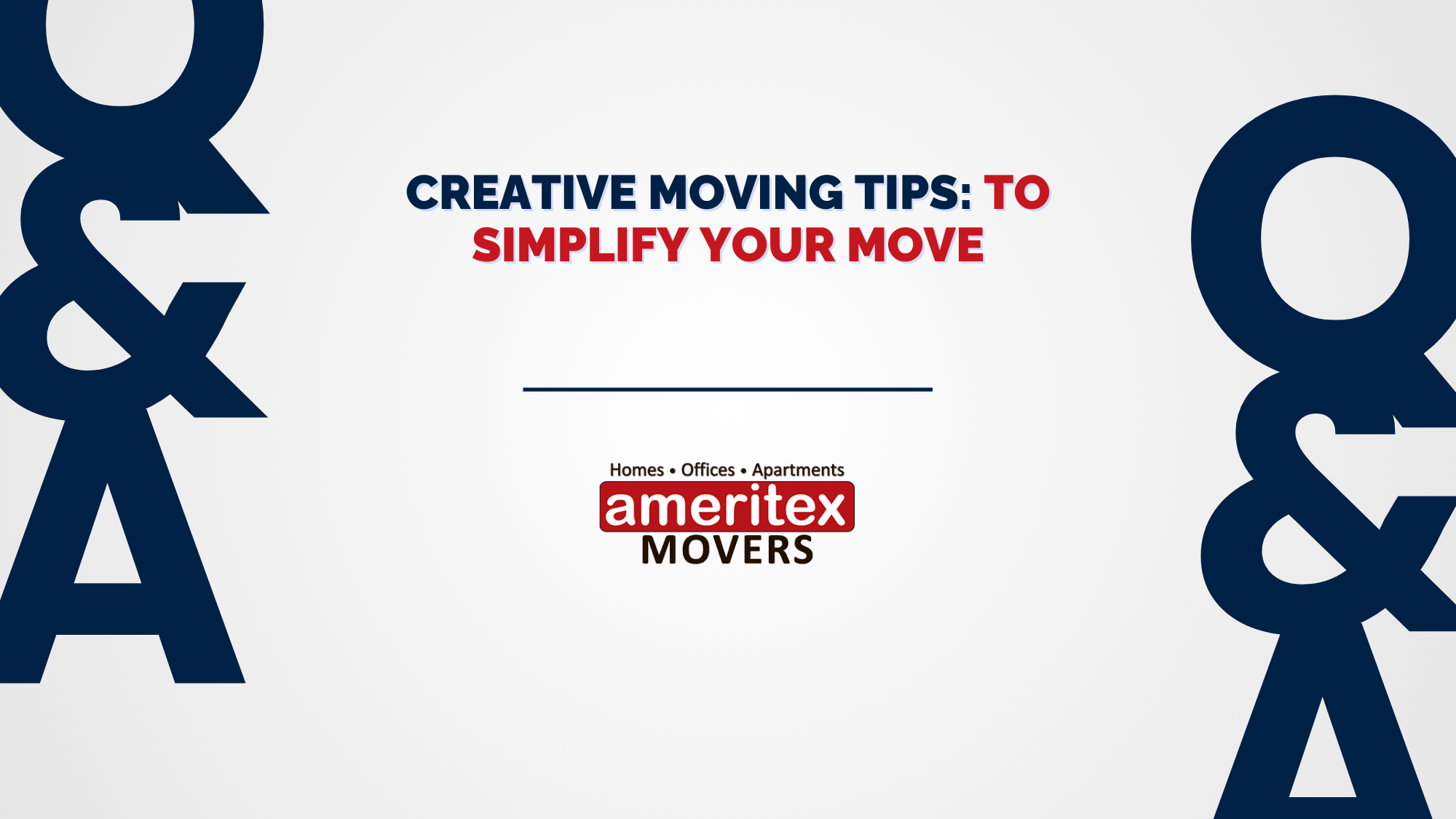 Creative Moving Tips to Simplify Your Move