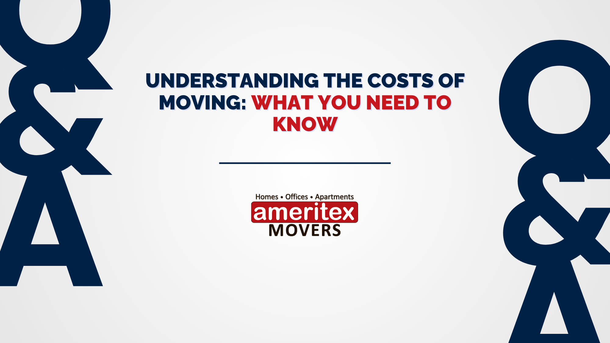 Understanding the Costs of Moving What You Need to Know